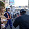 バレンタイン・イブ二輪車ストップ作戦