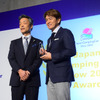 ヒロミさんと増田浩一会長（キャンピングカーショー15）