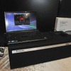 写真は純正オーディオや社外オーディオ等に対応するフォーカル製ウーファー。PCをつなぐことで音場のセッティングが可能