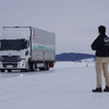 UDトラックス・寒冷地試験の様子