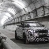 レンジローバー イヴォーク コンバーチブルの開発車両