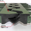 YHT-N型の製品断面
