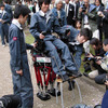 人間搭乗型二足歩行ロボット…パラレルリンクで軽量化