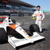 モータースポーツファン感謝デーでマクラーレン・ホンダ『MP4/6』をドライブした山本尚貴