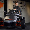 Can-Am Spyder F3/-Sの発表会に登場した、歌舞伎俳優の中村獅童さん