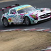 GT300クラスの#0 メルセデスSLS。（SUPER GT 岡山テスト）