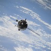 ISSへ向けて飛行するソユーズTMA-14M宇宙船（40S）