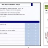 ドライバーチェック（質問項目と診断結果のイメージ）