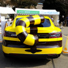 3月20日は国連が定めた「国際幸福デー」。これにあわせ日比谷公園で3月22日、「HAPPY DAY TOKYO 2015」が開催され、テスラモーターズジャパン『MODEL S』をベースとしたラッピング車両「しまじろうカー2」も展示された