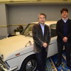 スバル技術本部車両研究実験第一部長（兼）スバル研究実験センターセンター長である藤貫哲郎氏（左）と荒井英樹氏（右）