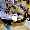 アクティブブース、ホイールの重量などによるジャイロ効果の違いを体感（東京モーターサイクルショー15）