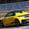 袖ヶ浦フォレストレースウェイ（千葉）で行なわれたS660プロタイプ試乗会のようす