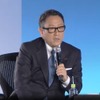 トヨタ豊田章男社長（トヨタ Investors Meeting 2015 中継より）