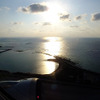 那覇空港（沖縄、OKA）から成田国際空港（NRA）へ向かうジェットスター・ジャパンA320から