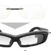 「SmartEyeglass Developer Edition」の内側に装着