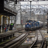 札幌運転所から回送で入線する上り臨時『北斗星』（8008列車）。