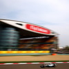 F1中国GPフリー走行の様子