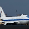 E-4Bに乗り込むのは、国防長官と少数の側近。他の随行員は同行している輸送機（C-17）に搭乗する。