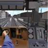 ヘッドマウントディスプレイ型シミュレーターのイメージ。開発元の東急テクノシステムによると、ヘッドマウントディスプレイを用いた運転シミュレーターは鉄道業界では初めてという。