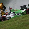 レース終盤には、ブルデー、ハンターレイ、バジェノーら有力どころが絡むクラッシュも発生した。