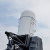 艦の前方に装備されているCIWS。