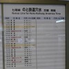 「ゆったりコース」運行日は一部の普通列車（黄色）を運休する。