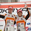 SUPER GT 開幕戦 300クラスでは、#55 ARTA CR-Z GT（高木真一＆小林崇志）が2位となった