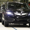 ホンダの米国オハイオ州イーストリバティ工場で生産が開始されたアキュラRDXの2016年モデル