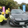 宮島サービスエリアでの点検状況