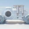 モリタの水を使わない消防車『Habot-mini（ハボットミニ）』