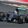 スペインGPで初日トップのルイス・ハミルトン