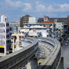 首里駅から見える風景（A地点）