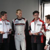 ニュル24時間の会場で行われた新型『911 GT3R』アンベールの様子