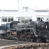 蒸気機関車は23両を収蔵・展示。このうち20両は梅小路蒸気機関車館の収蔵車を引き継ぐ。写真は静態保存されているC61形2号機。