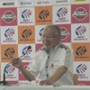 GTAの坂東正明代表（今季SUPER GT第2戦富士での定例会見時）。