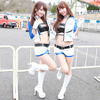 スーパーGT『Epson Nakajima Racing Girl』坂植由梨子・文山恵