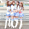 スーパーGT『2015 KOBELCO GIRLS』西村いちか・瀬野ユリエ・森園れん・水瀬きい