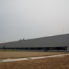 DICVのオラガダム工場内に新たに開設したバス生産工場
