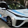 ミライト・テクノロジーに納車されたトヨタ・MIRAI