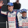 今シーズン、一貴とともに#1 TS040を駆るのは昨年のWEC王者コンビ、ブエミ（左）とデビッドソン（右）。