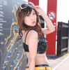 スーパー耐久シリーズ2015の『村上モータースRQ』永田理美・矢野千尋・安西まりな