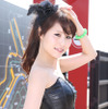 スーパー耐久シリーズ2015の『村上モータースRQ』永田理美・矢野千尋・安西まりな