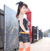 スーパー耐久シリーズ2015の『村上モータースRQ』永田理美・矢野千尋・安西まりな