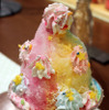 「虹色かき氷パフェ」