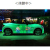 「オーヴォ」での車両展示
