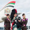 エティハド航空、エジンバラに就航