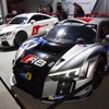 アウディの展示（ルマン24時間耐久レース）
