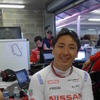 レース前の松田次生選手（ルマン2015）
