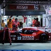 #22 日産が走破した242周回は、首位から153周少ない数字。