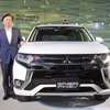 三菱 アウトランダーPHEV 改良新型と相川哲郎社長